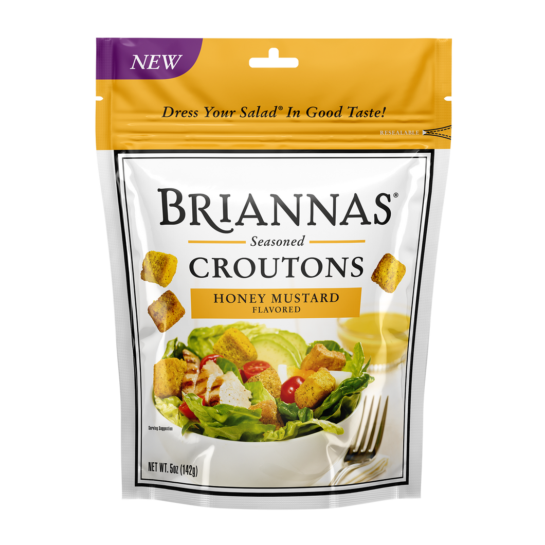 Honey Mustard Flavored Croutons (Pack of 3)